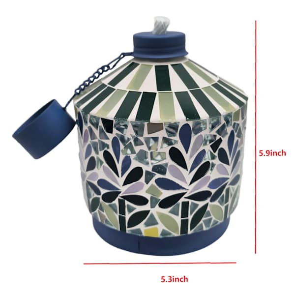 Garden Mosaic Table Torch