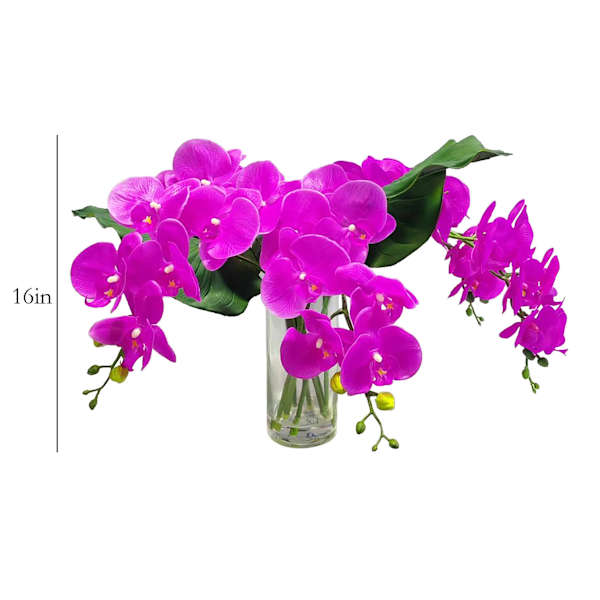 Real-Feel Orchid Arrangement, 16"