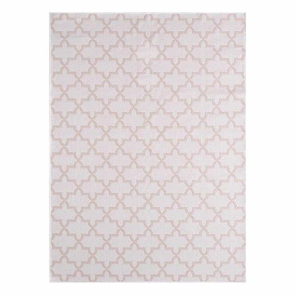 Providence Fifer Bernice Cream & Beige Outdoor Area Rug, 5x7