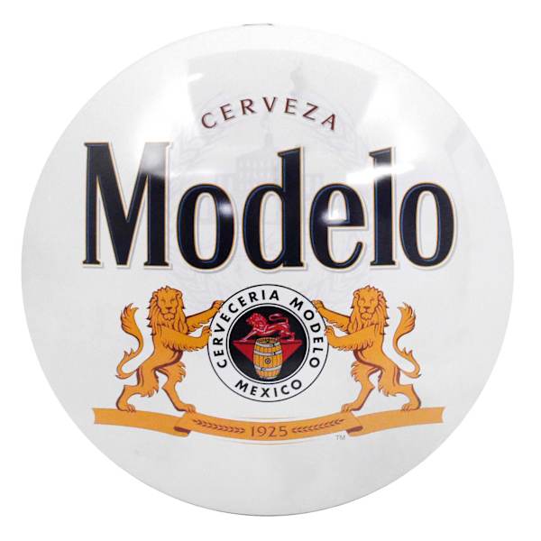 Modelo Metal Sign Wall Art, 15"