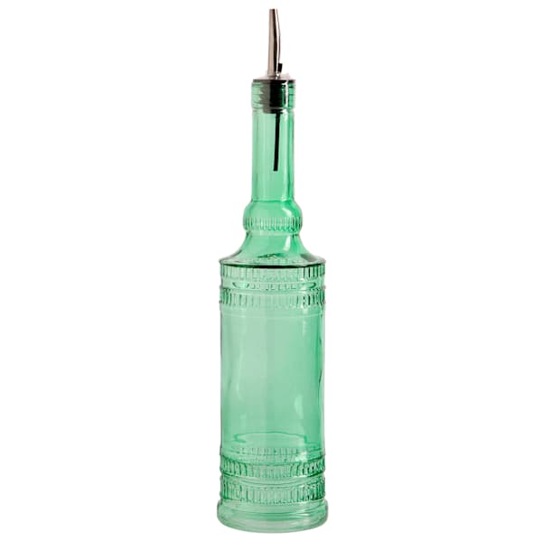 Tuscana Round Jade Oil & Vinegar Bottles, 25oz