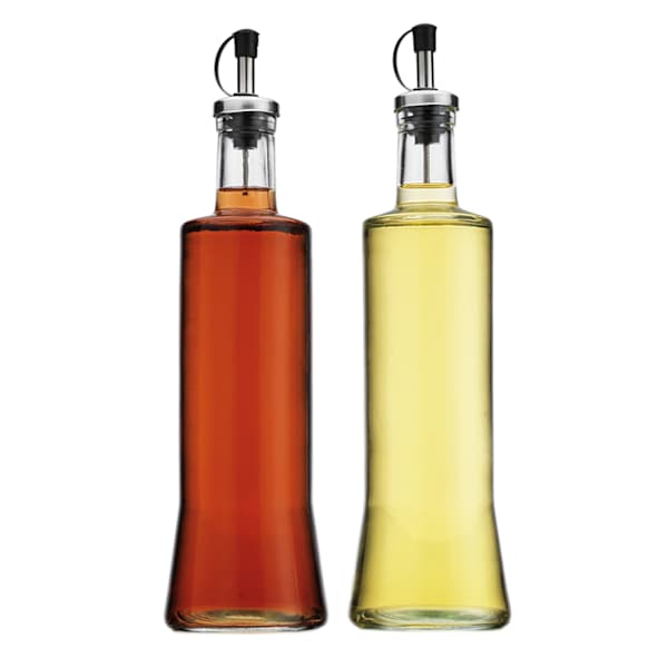 Round Oil & Vinegar Bottle Set, 20oz