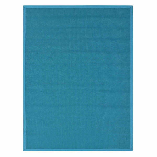 Teal Textilene Outdoor Area Rug, 5x7