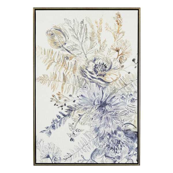 Honeybloom Framed Floral Canvas Wall Art, 25x37