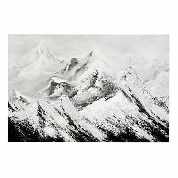 Ty Pennington Framed Mountains Canvas Wall Art, 36x24