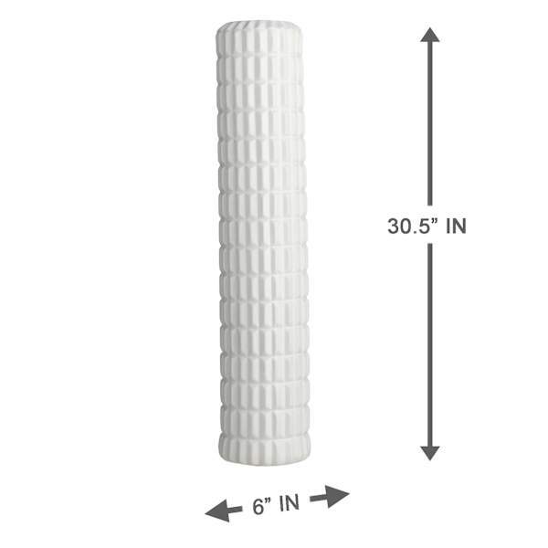 Addison White Ceramic Vase, 31"