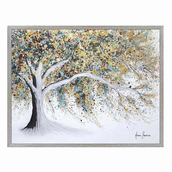Framed Tree Canvas Wall Art, 40x30