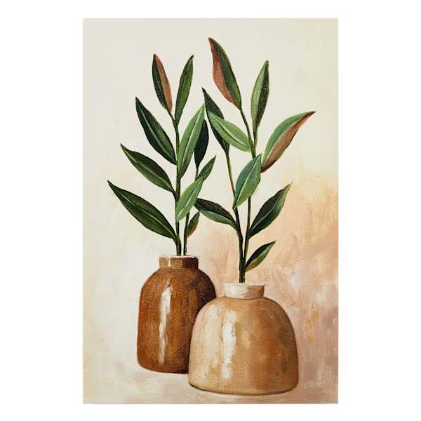 Vase Duo Canvas Wall Art, 24x36