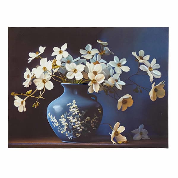 Floral Canvas Wall Art, 12x16
