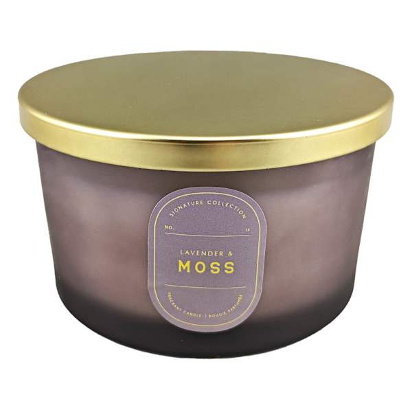 Lavender & Moss Scented Jar Candle, 16oz
