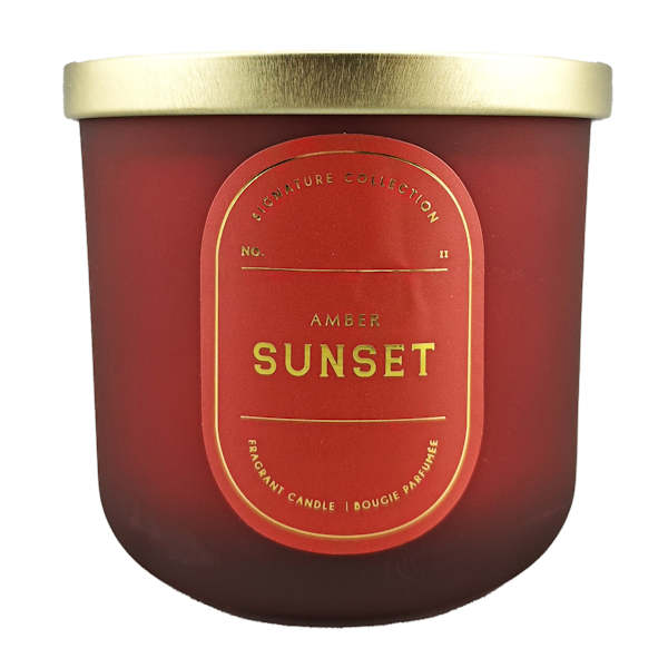 Amber Sunset Scented Jar Candle, 12.5oz