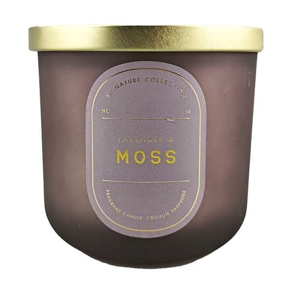Lavender & Moss Scented Jar Candle, 12.5oz