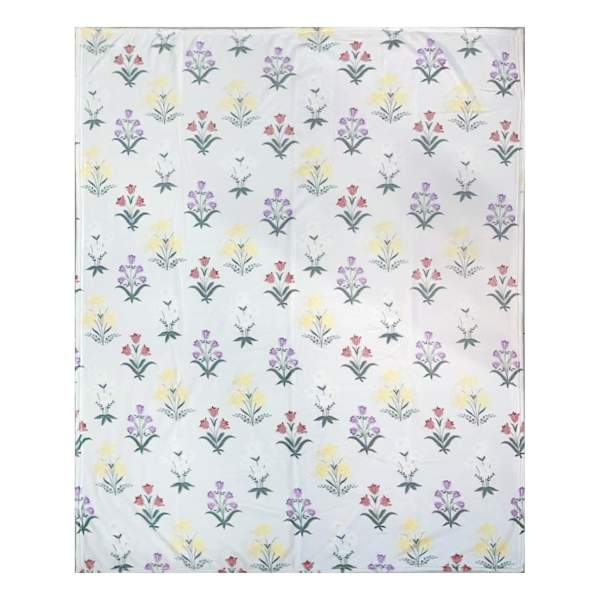 Honeybloom Easter Floral Plush Throw Blanket, 50x60