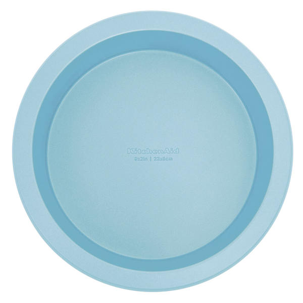 KitchenAid Mineral Water Blue Nonslip Round Cake Pan, 9"