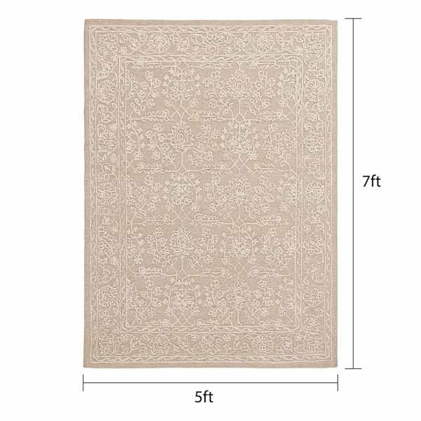 (B896) Providence Wayland Cosette Area Rug, 5x7