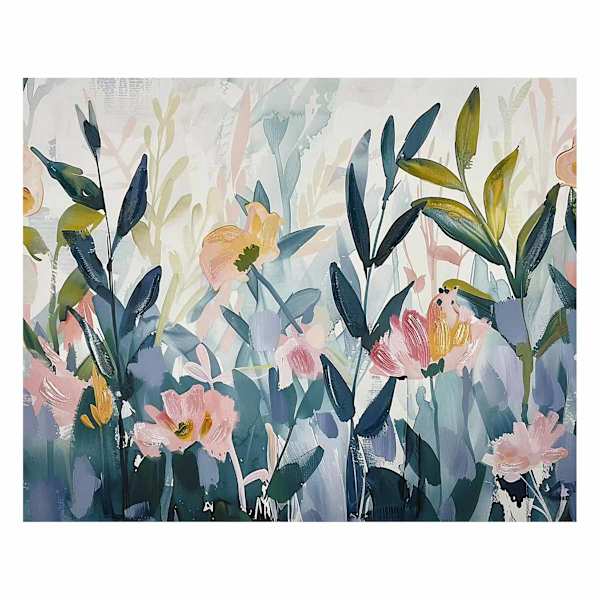 Floral Whispers I Canvas Wall Art, 24x18