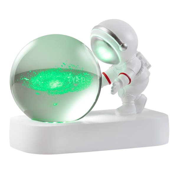 Astronaut with Crystal Orb Light