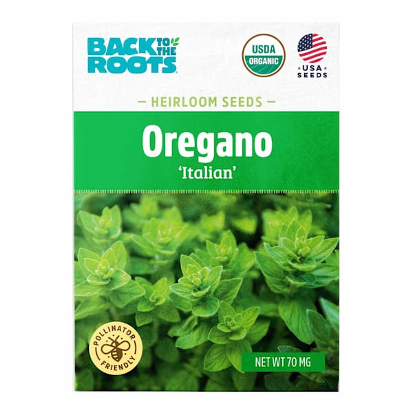 Back to Roots Heirloom Seeds, Oregano Italian