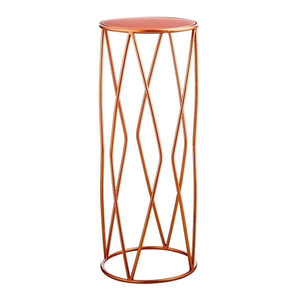 Providence Copper Metal Plant Stand, Small
