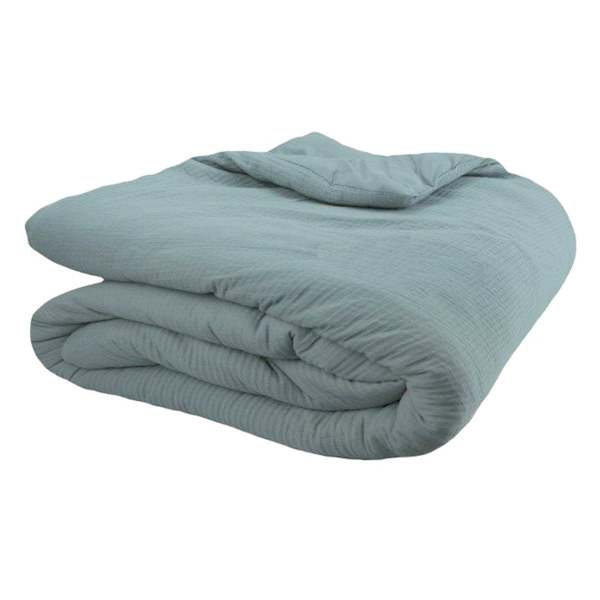 Honeybloom 3-Piece Green Dash Matelasse Duvet Set, Full/Queen