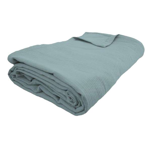 Honeyblom 3-Piece Green Dash Matelasse Coverlet Set, King