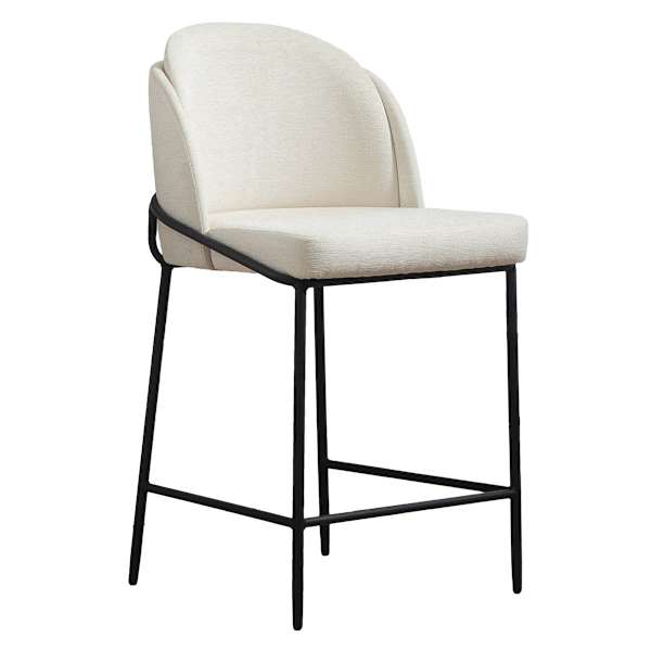 Aria Counter Stool, Cream