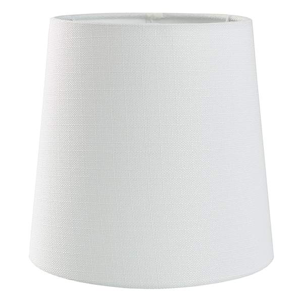 White Taper Small Table Lamp Shade, 8x10x10