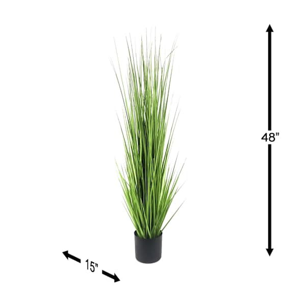 Potted Artificial Grass, 4'