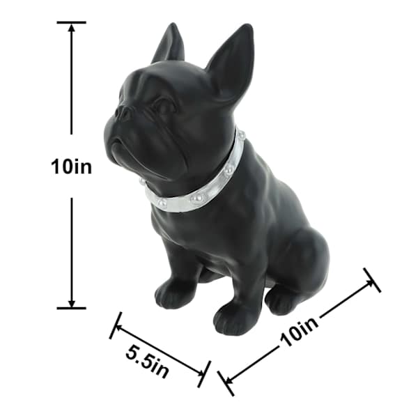 Crosby St. French Bulldog Outdoor Statue, 10"