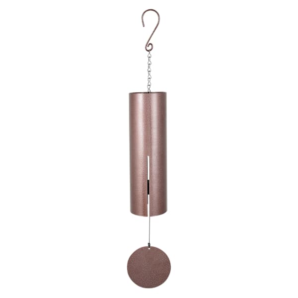 Bronze Cylinder Wind Chime, 36"