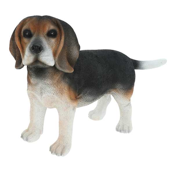 Beagle Outdoor Garden Statue, 13"