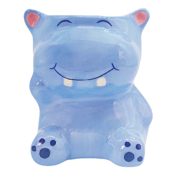 Indoor Mini Hippo Planter, 3"