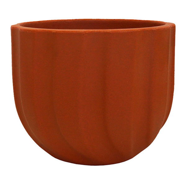 Terracotta Spello Ondulato Planter, 6"