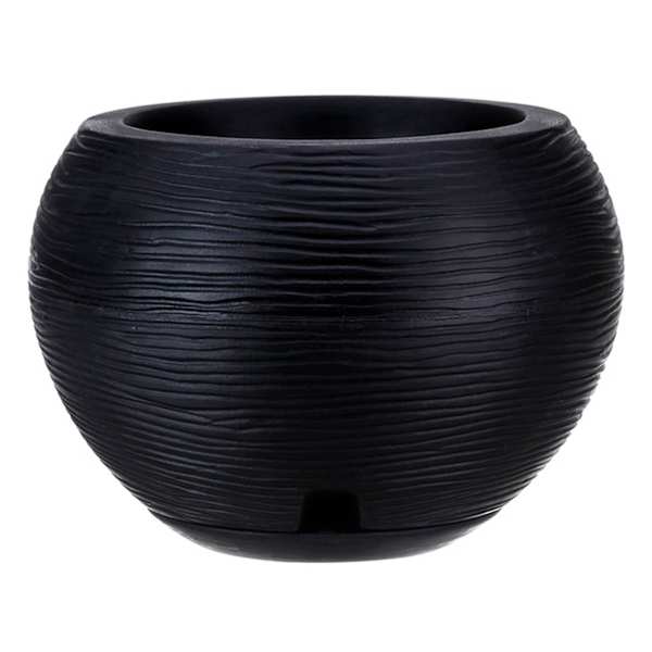 Florenca Black Outdoor Planter, Small