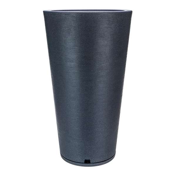 Dark Gray Genebra Outdoor Planter, Large