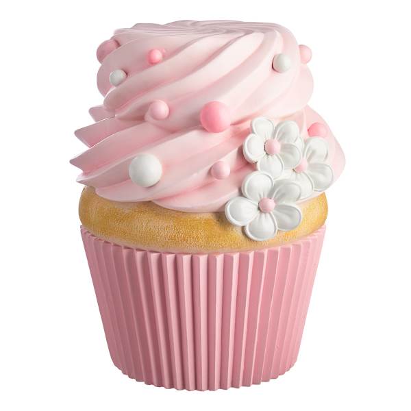 Cupcake Outdoor Garden Statue, 18"