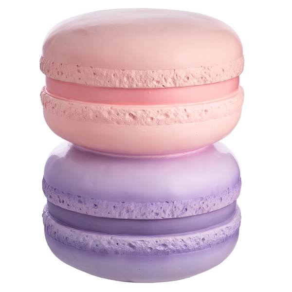 Macaroon Outdoor Garden Statue, 18"