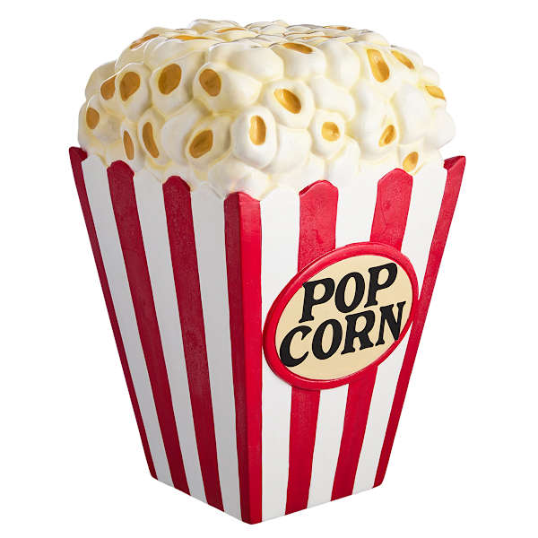 Popcorn Outdoor Garden Statue, 18"