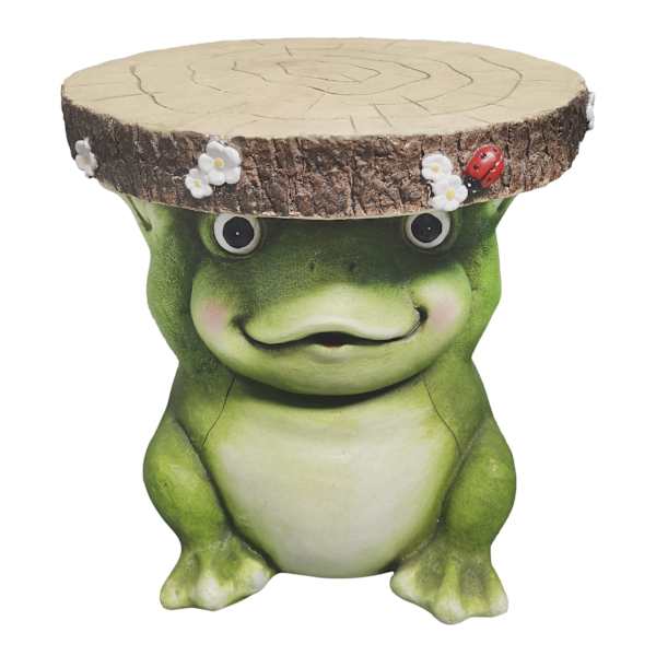 Frog Plant Stand, 12"