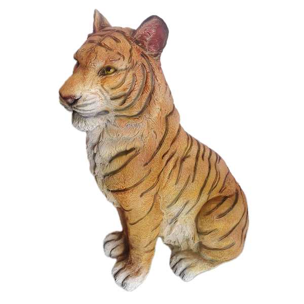 Tiger Outdoor Garden Statue, 32"