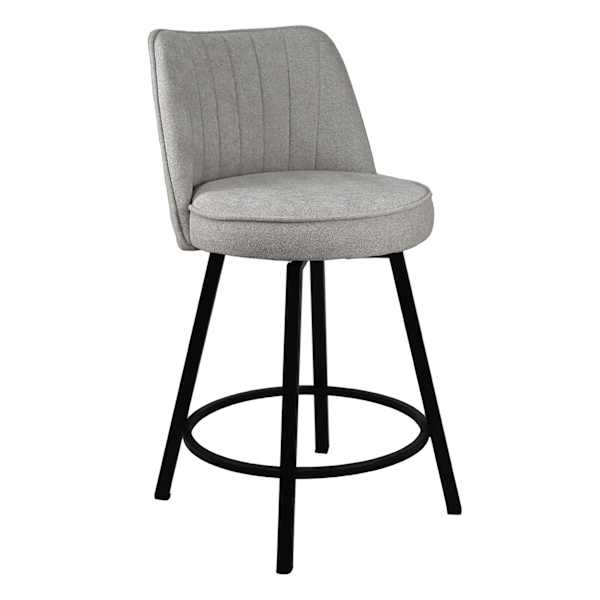 Elise Counter Stool, Light Grey