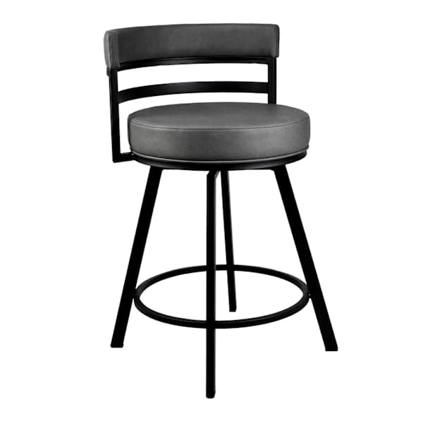 Milo Counter Stool, Dark Grey