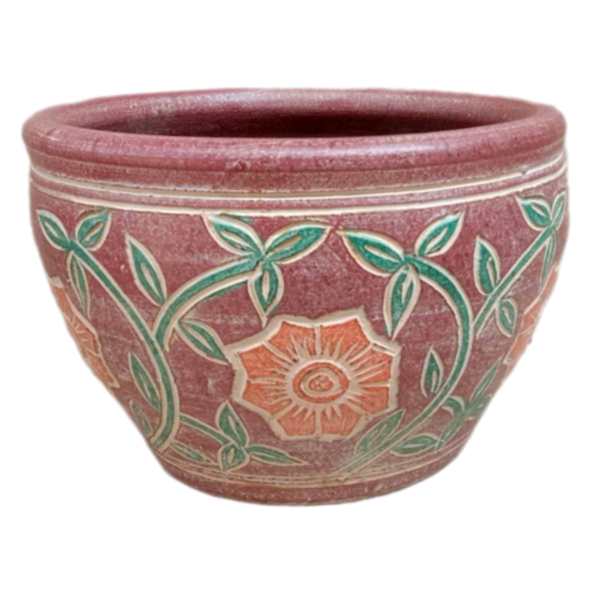 Thai Summer Flower Outdoor Planter, Medium