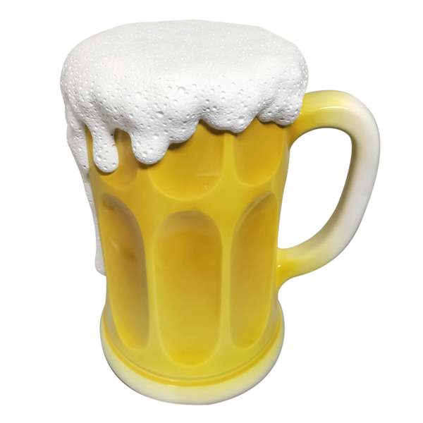 Beer Outdoor Garden Statue, 18"