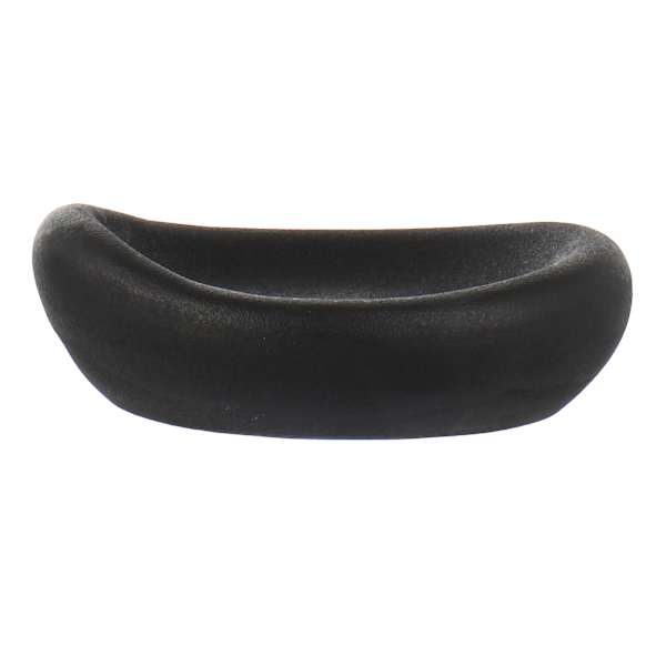 Matte Black Textured Bowl, 8"