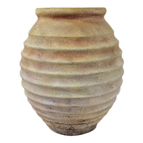 Terracotta Ceramic Vase, 13"