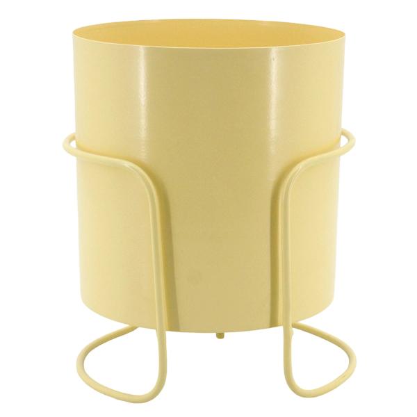 Sunny Club Yellow Planter Stand, 8"