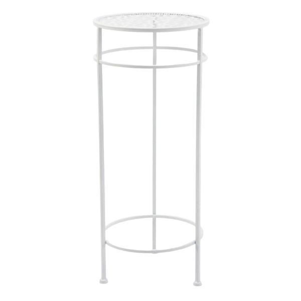 Harper White Plant Stand, Large