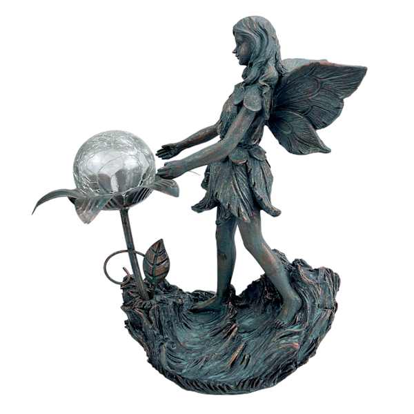 Solar Fairy Outdoor Garden Statue