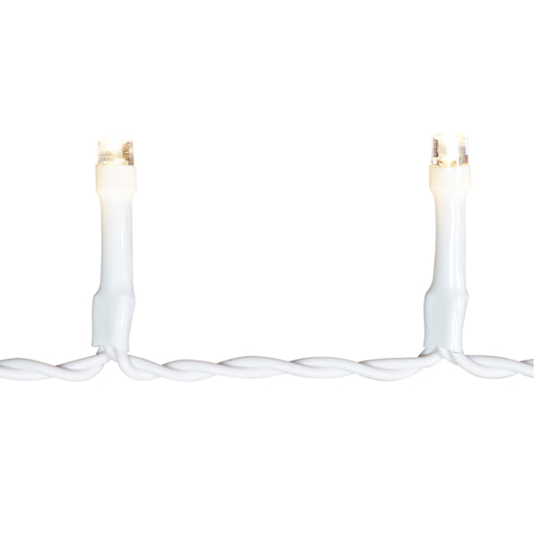 LED White Micro Curtain Lights, 8-Functions